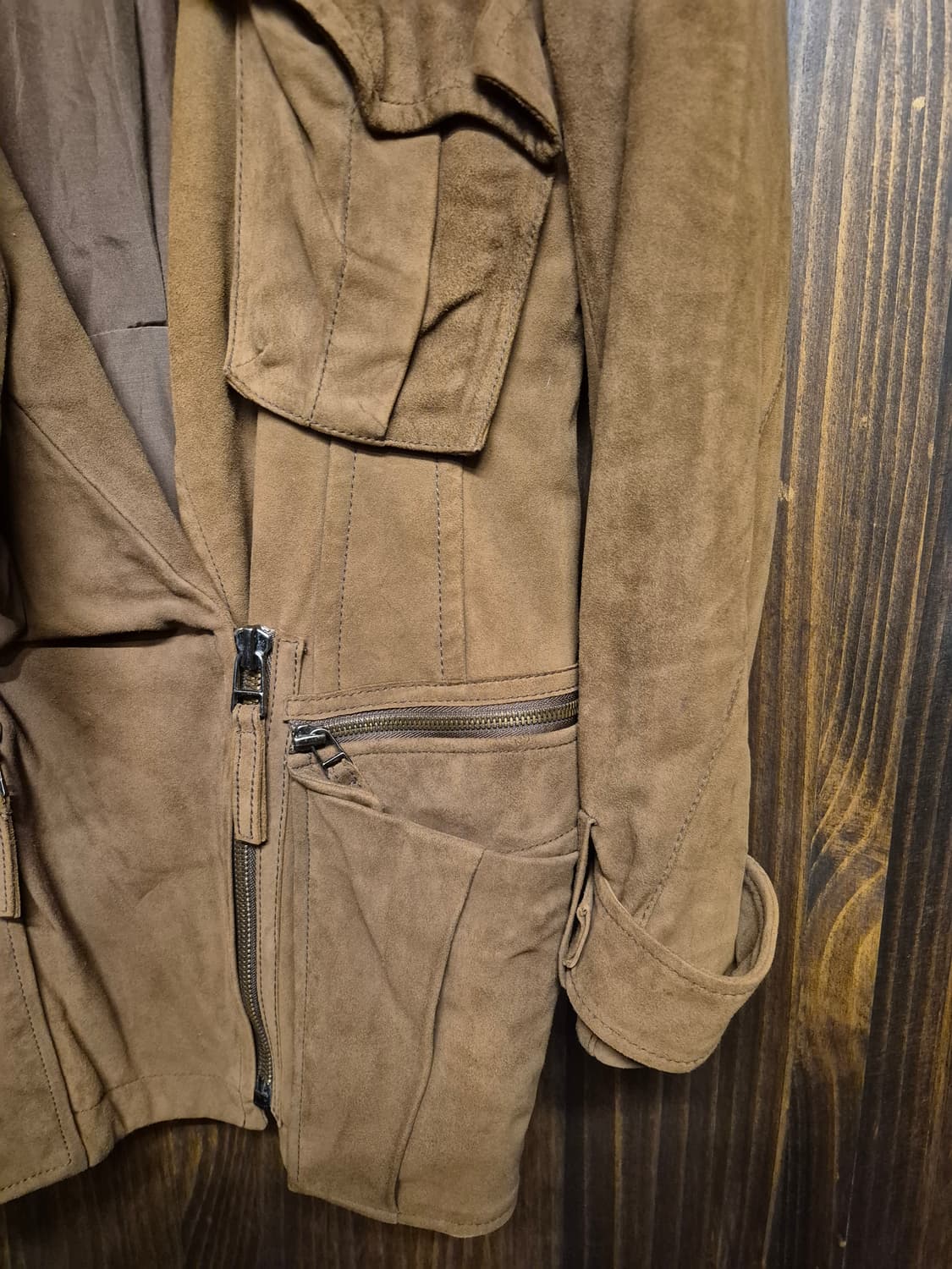 VINTAGE BROWN DETAIL JACKET  상품이미지6