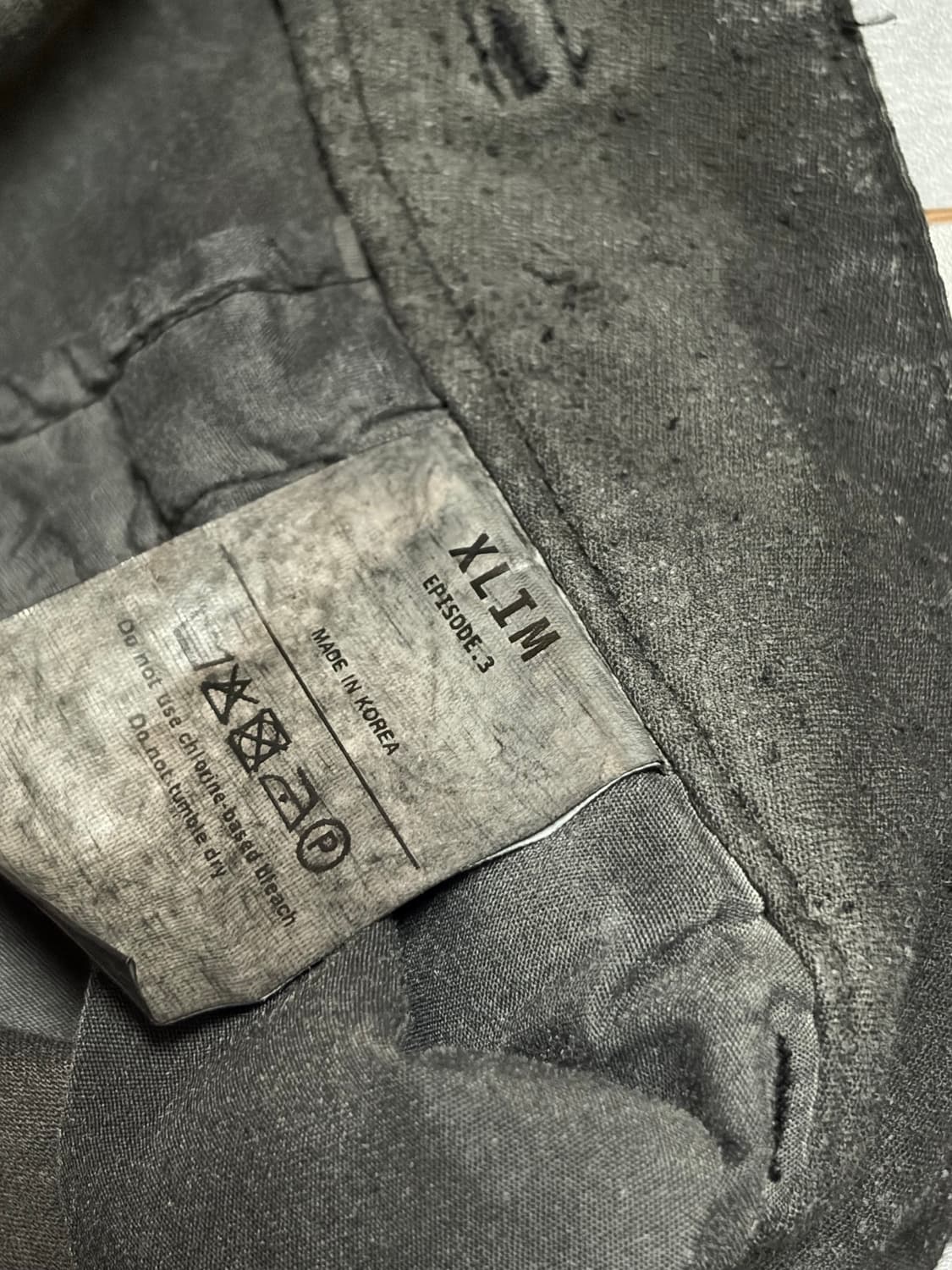 XLIM EP.3 03 trousers black  상품이미지5