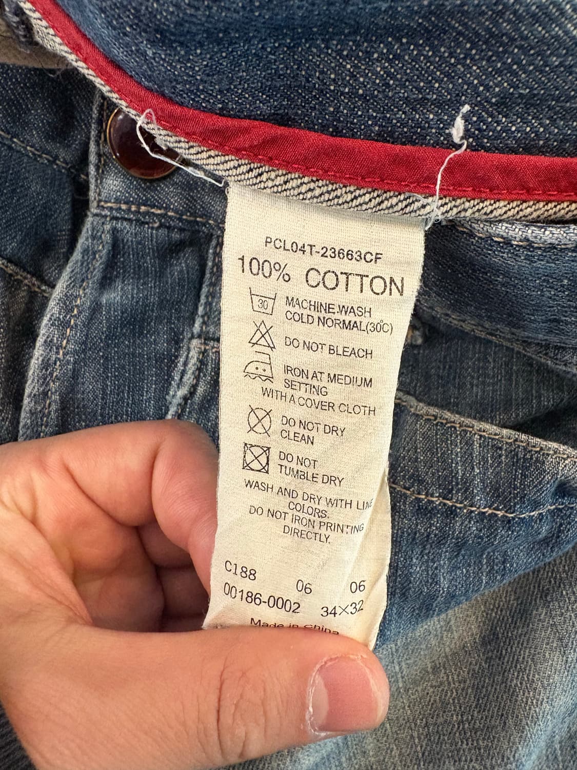 리바이스 엔지니어드 데님팬츠 36인치 상품이미지8