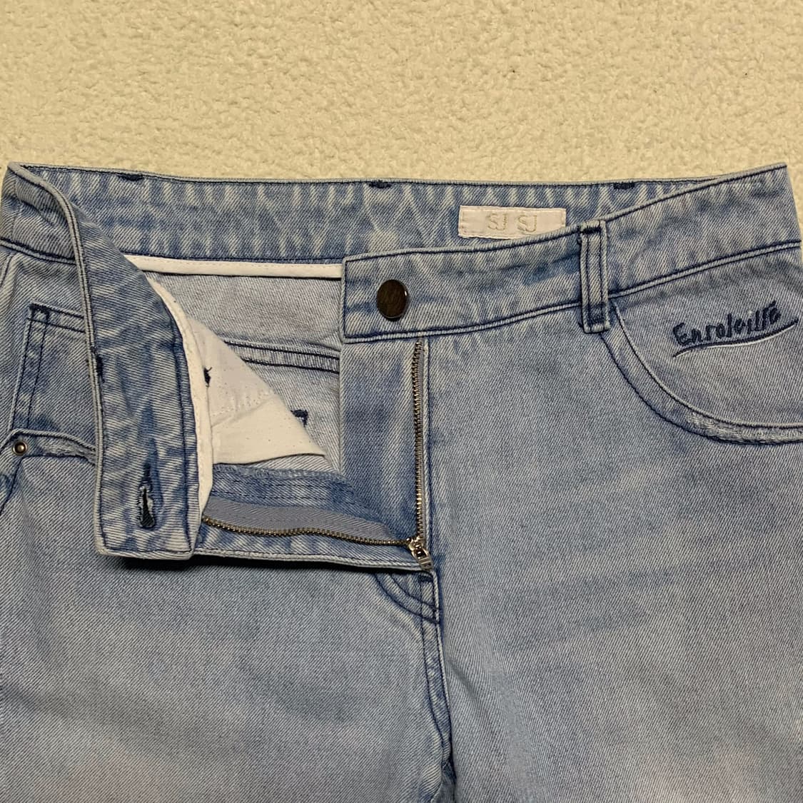 [표기 25] 한섬 SJSJ 하이웨스트 앵클 진 상품이미지3