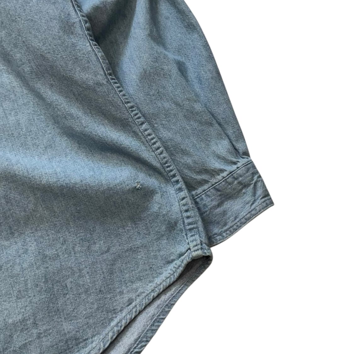 [105] 80's 리바이스 다이아몬드 라벨 데님 셔츠 상품이미지5