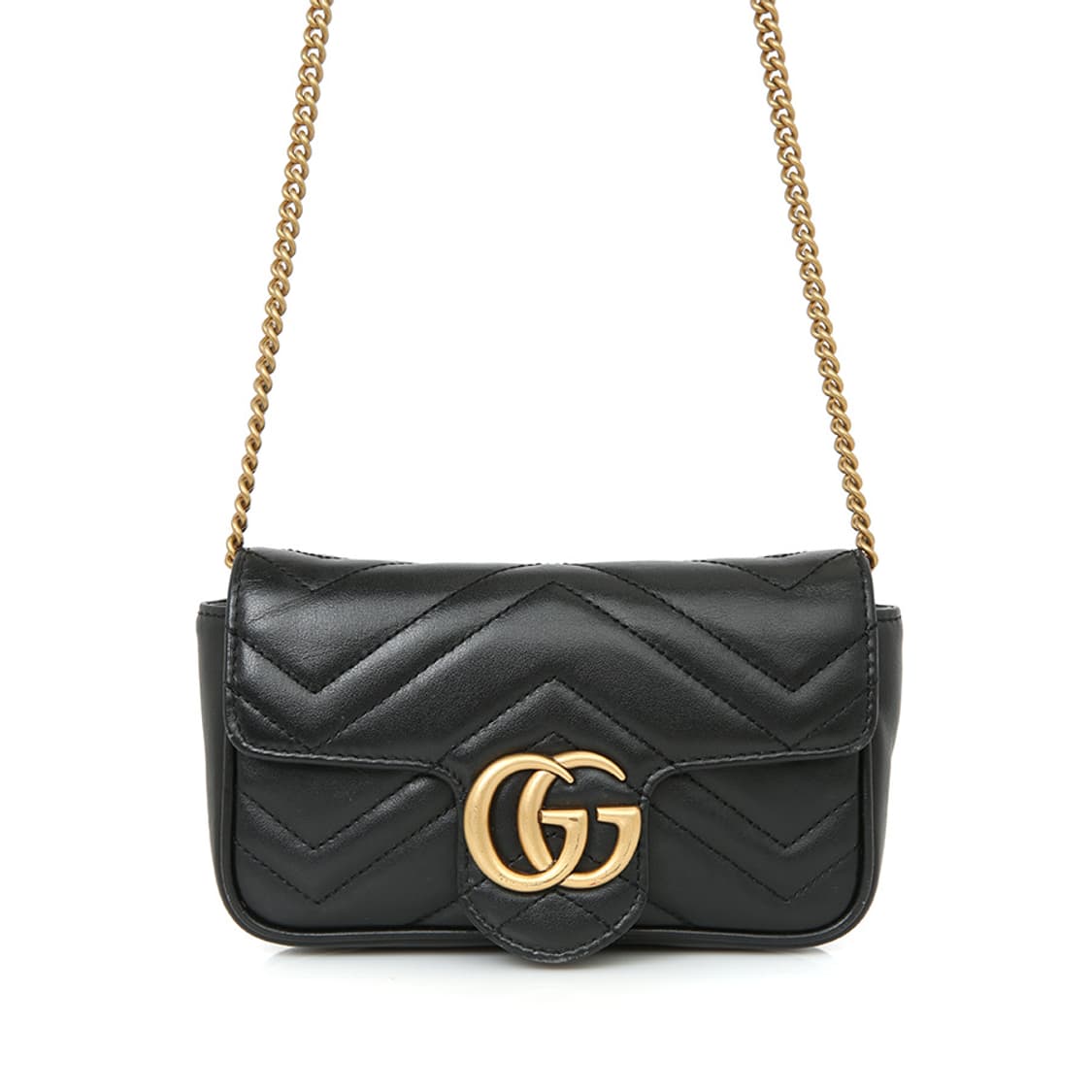 구찌 GG 마몽 마틀라세 수퍼 미니 체인 크로스백 476433 상품이미지1