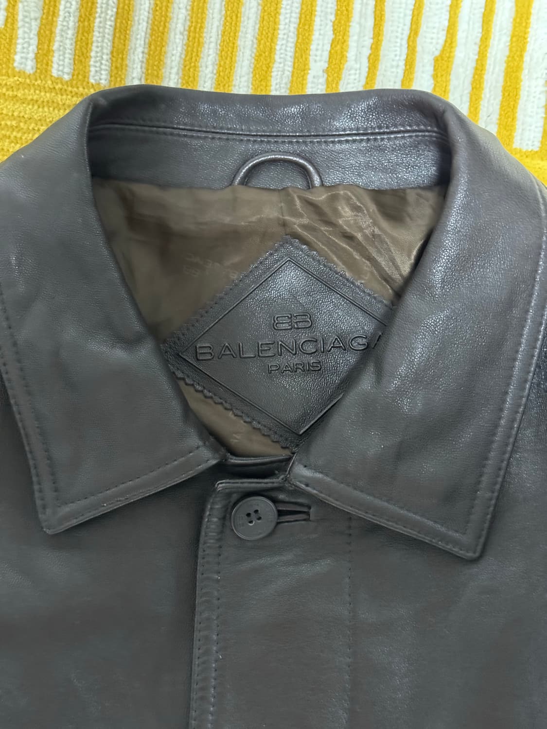 Balenciaga Trench Leather coat 상품이미지3