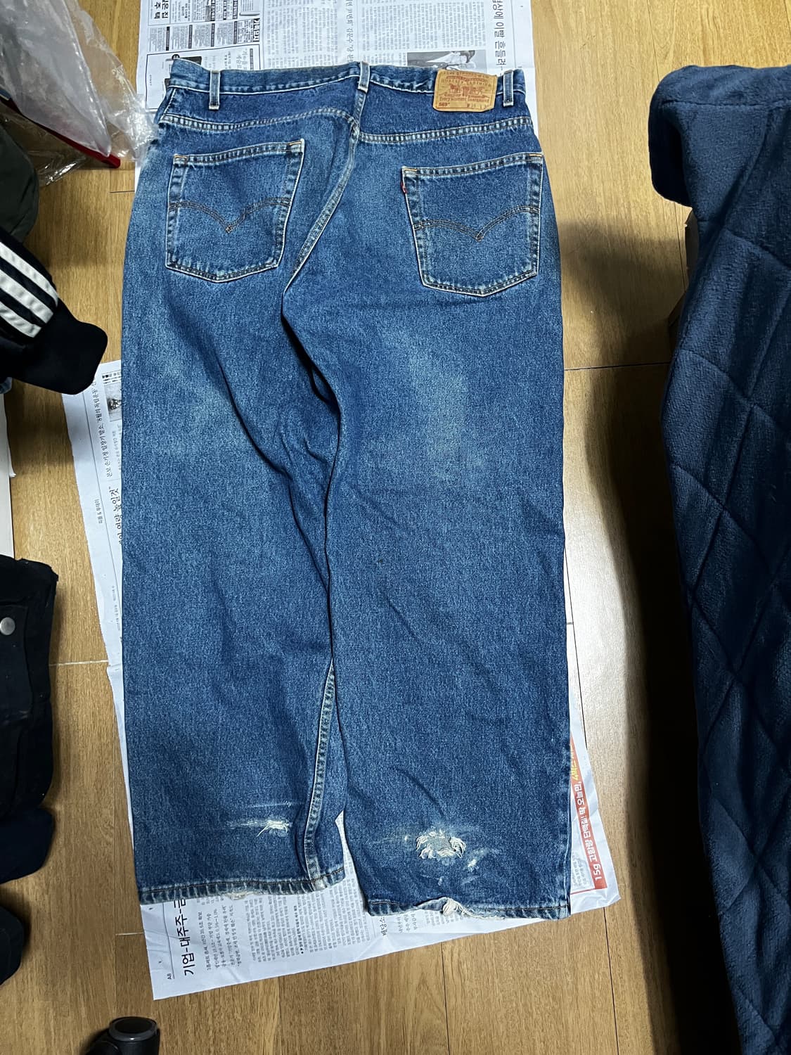 90s 리바이스 569 데님 팬츠 상품이미지2