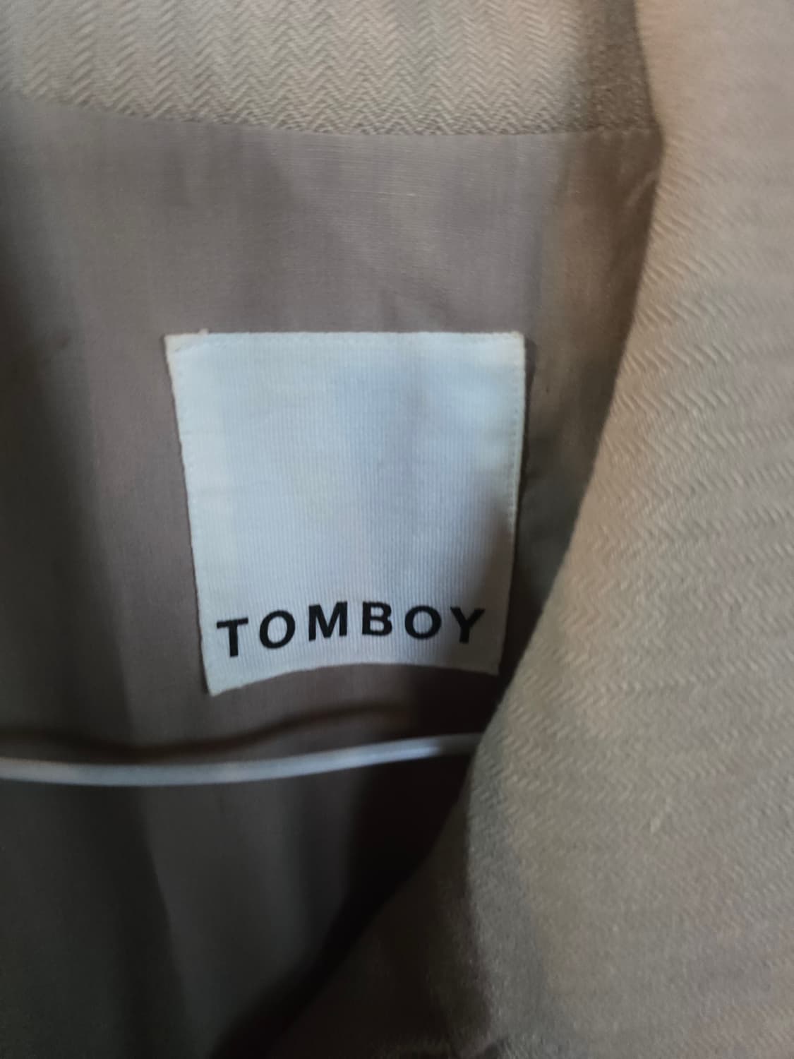 톰보이 오버핏코트  상품이미지4