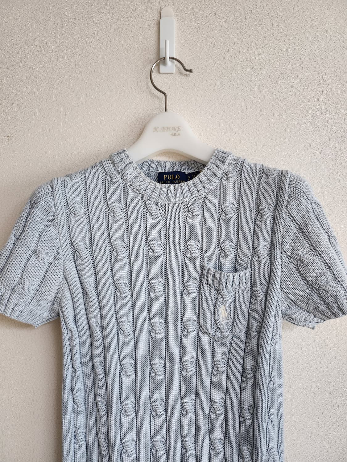 폴로랄프로렌 케이블반팔니트 (S 상품이미지2