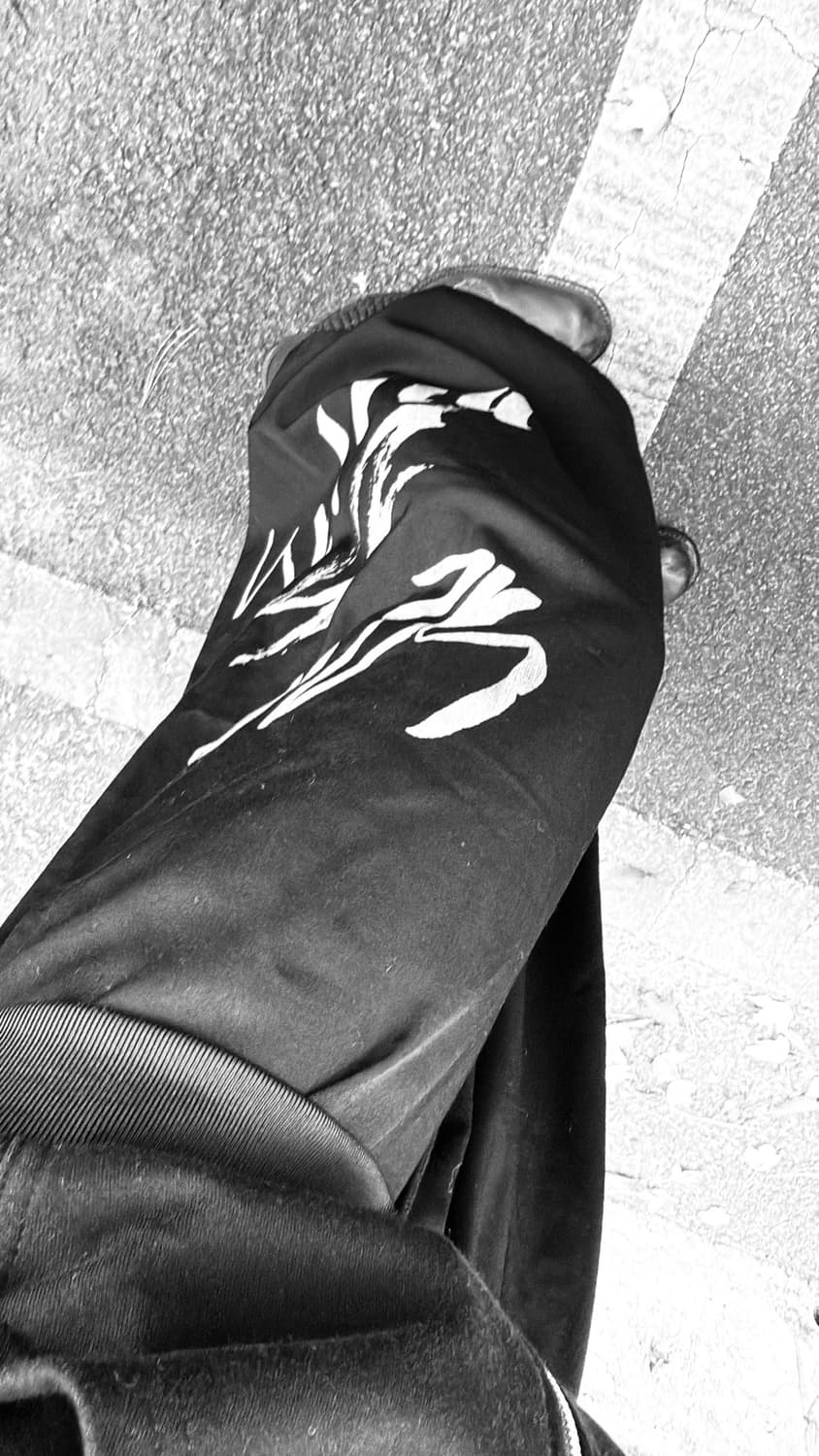 Y's 24Ss 페인트 하카마팬츠 상품이미지2