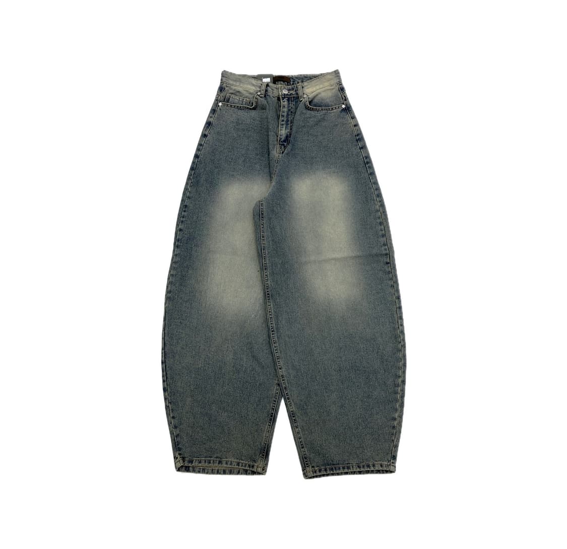 빈티지워싱 벌룬와이드팬츠 새상품 상품이미지1