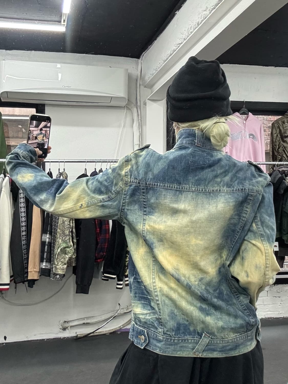 VTG 워시드 데님자켓 상품이미지7