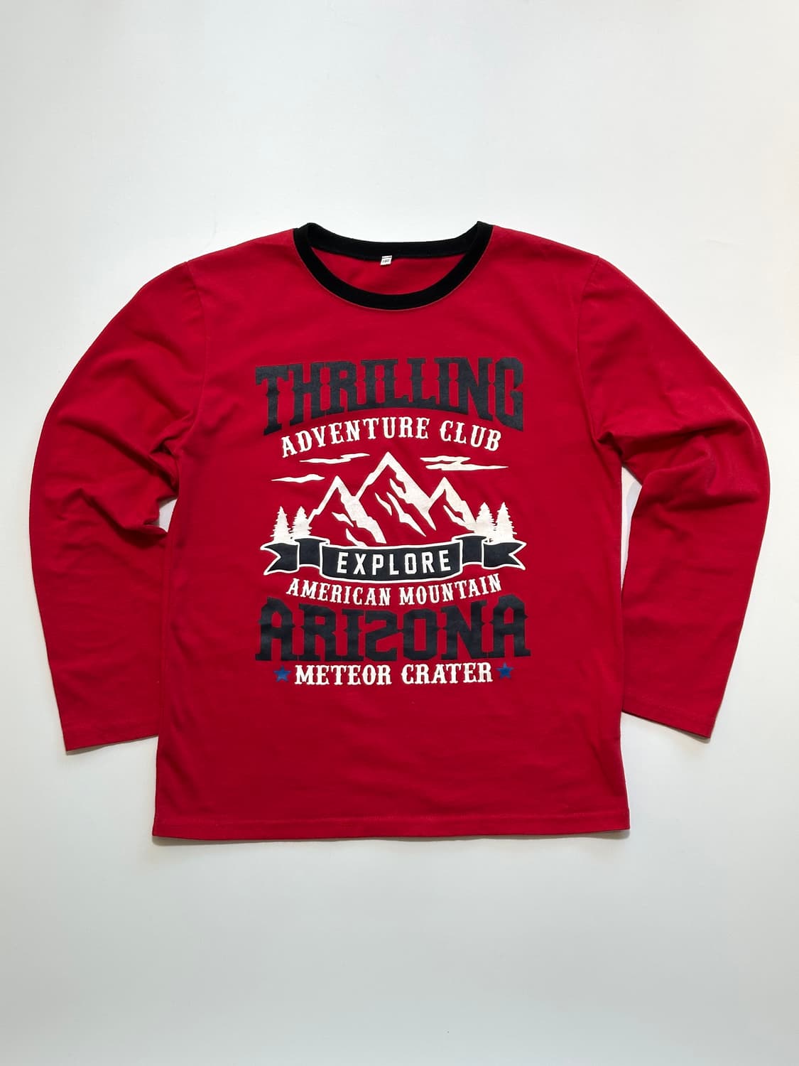 그래픽 레드 티셔츠  상품이미지6