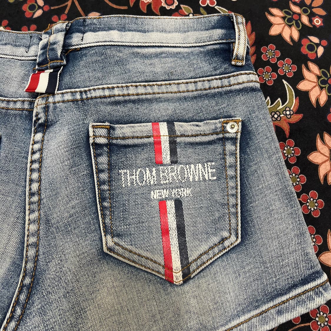 톰브라운 여성 데님 반바지 1 상품이미지7