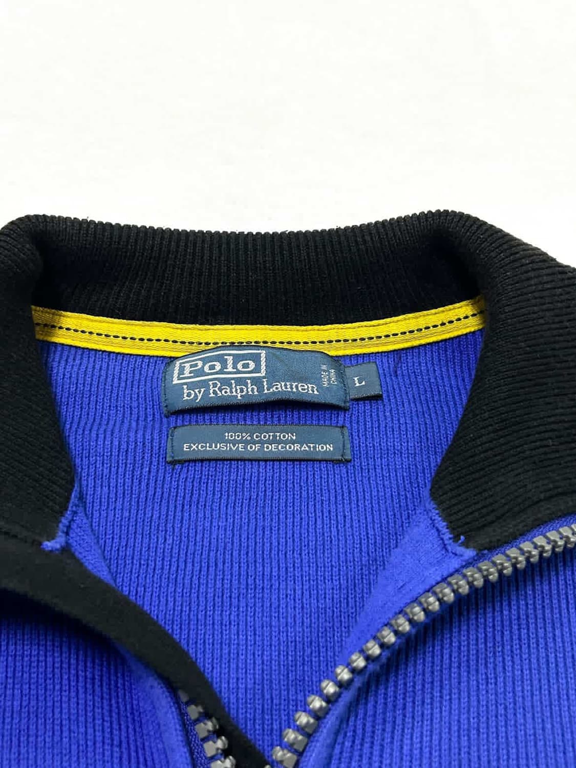 폴로 K1 카약 코발트블루 투웨이 니트집업 상품이미지8