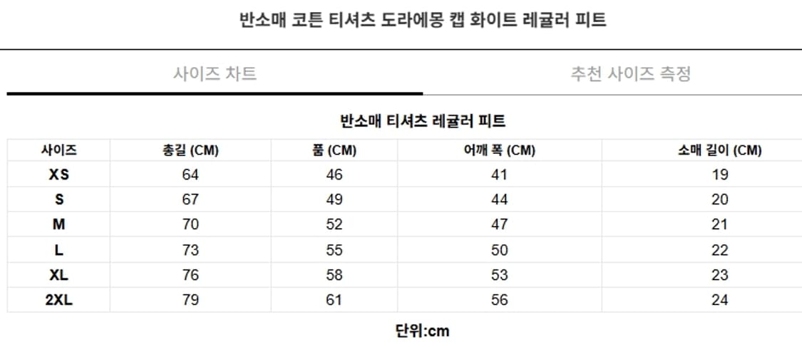도라에몽 뉴에라 반팔 티셔츠 M 상품이미지2