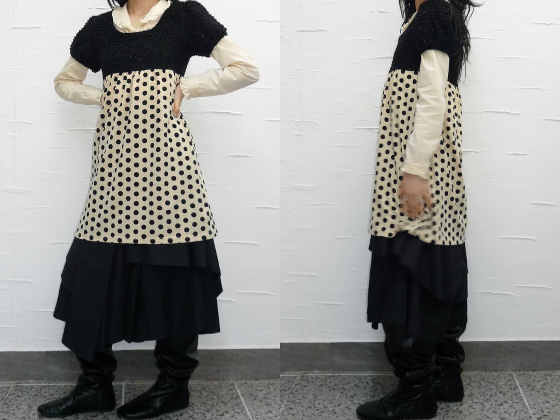 polka delight mini dress 상품이미지3