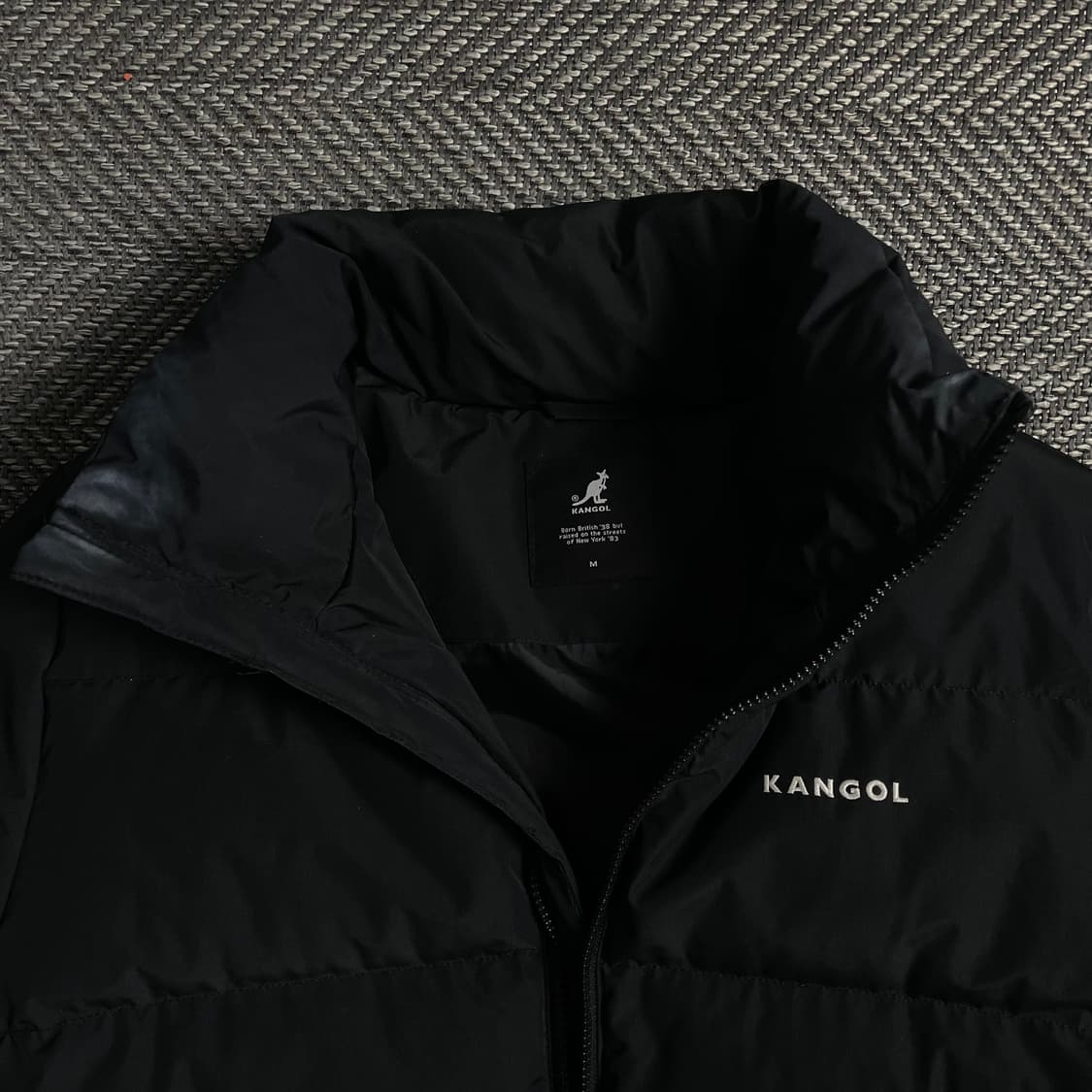 캉골 오리지널 베이직 덕다운 푸퍼 패딩 블랙y 4752 상품이미지7