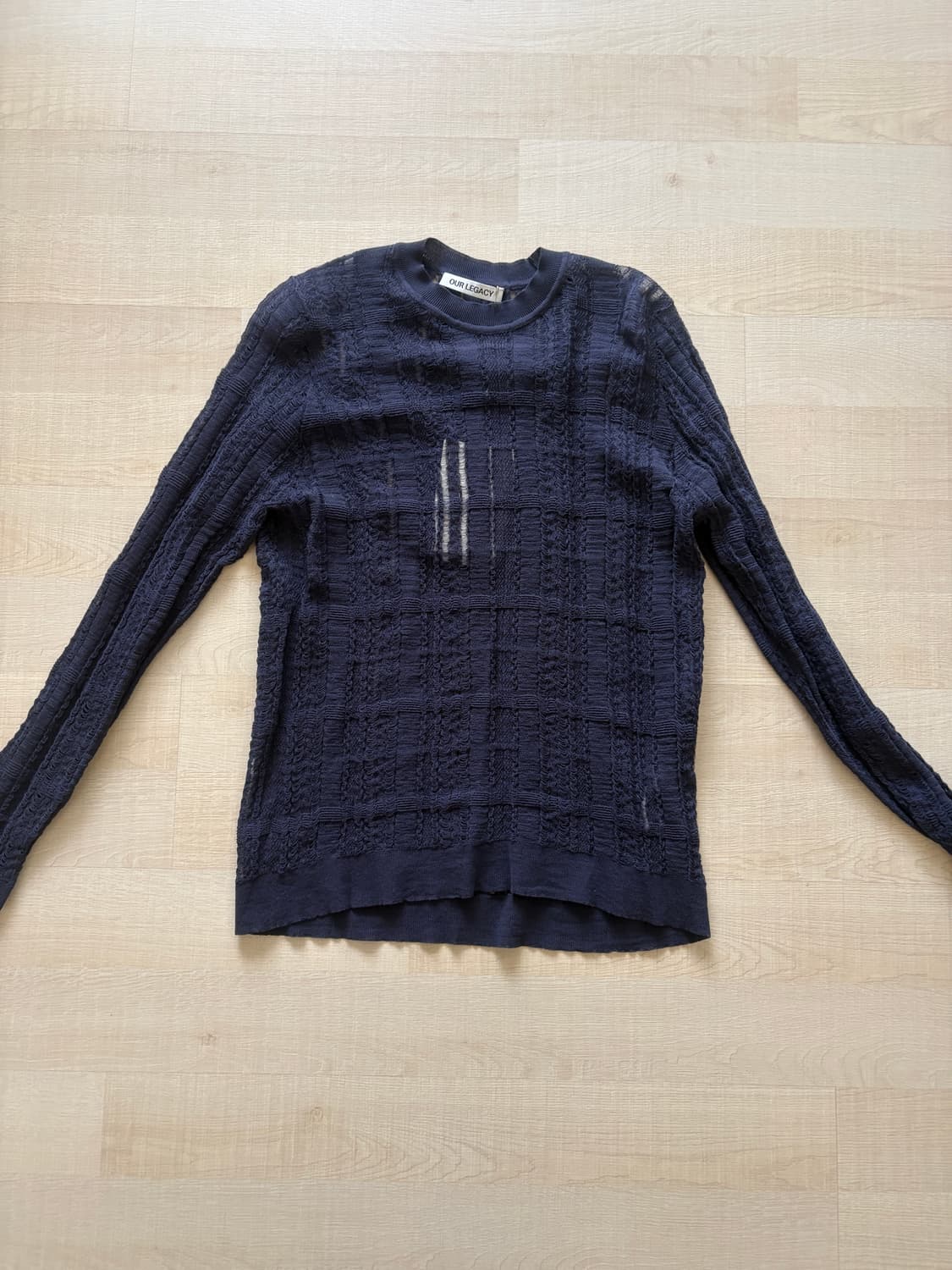 아워레거시 니트 탑 새상품 50 상품이미지1