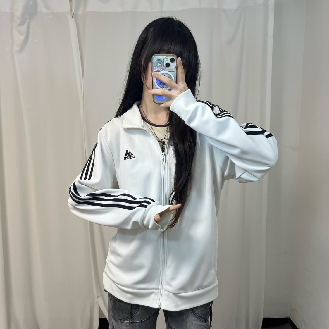 Adidas white jersey  상품이미지2