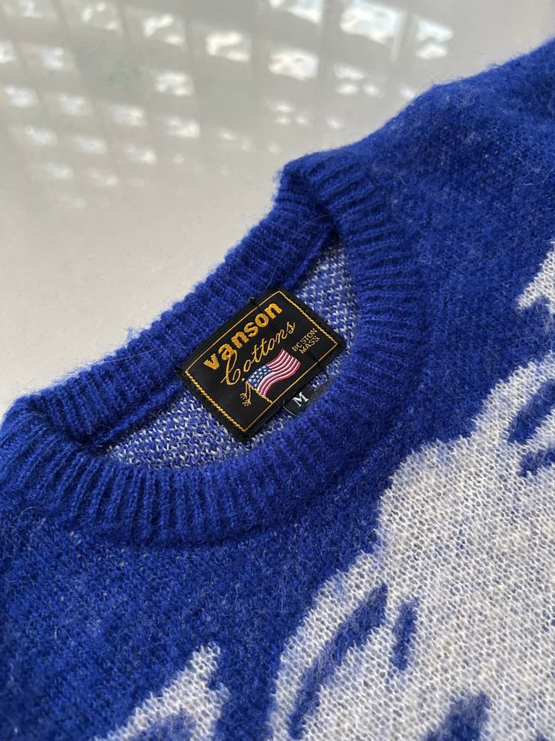 BONE MOHAIR KNIT 리얼본 모헤어 니트 AAV-2501 상품이미지8