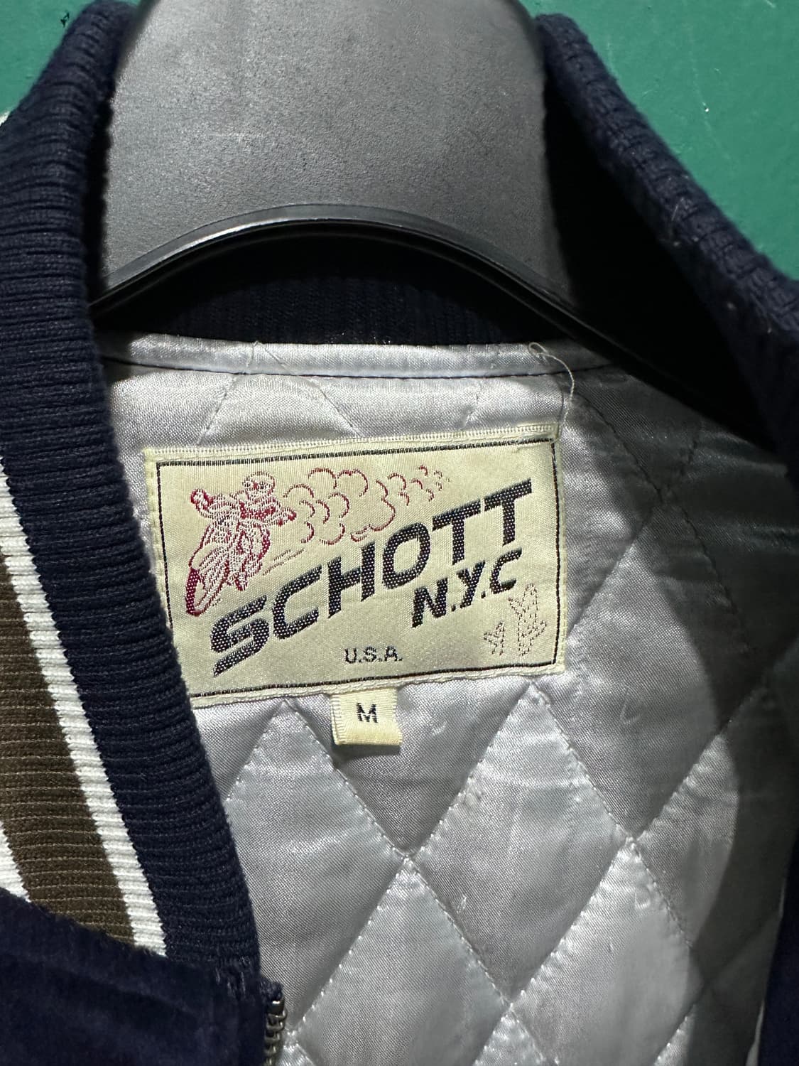 쇼트 벨벳 블루종자켓 M 상품이미지4