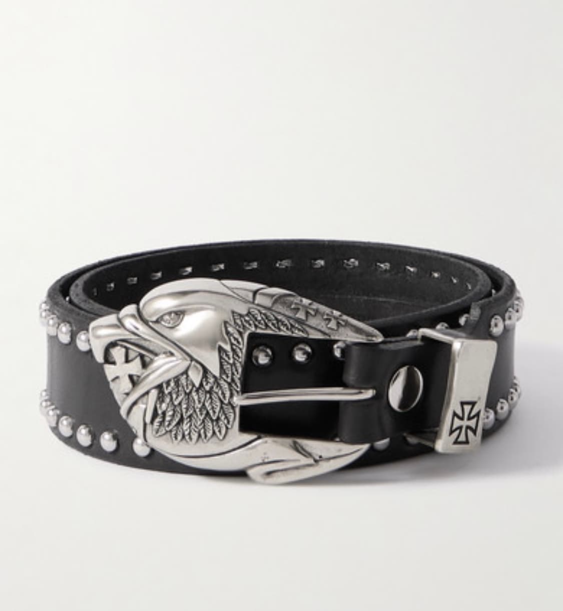 앙팡리쉬데프리메 스터드 레더 벨트 풀구성품 상품이미지1