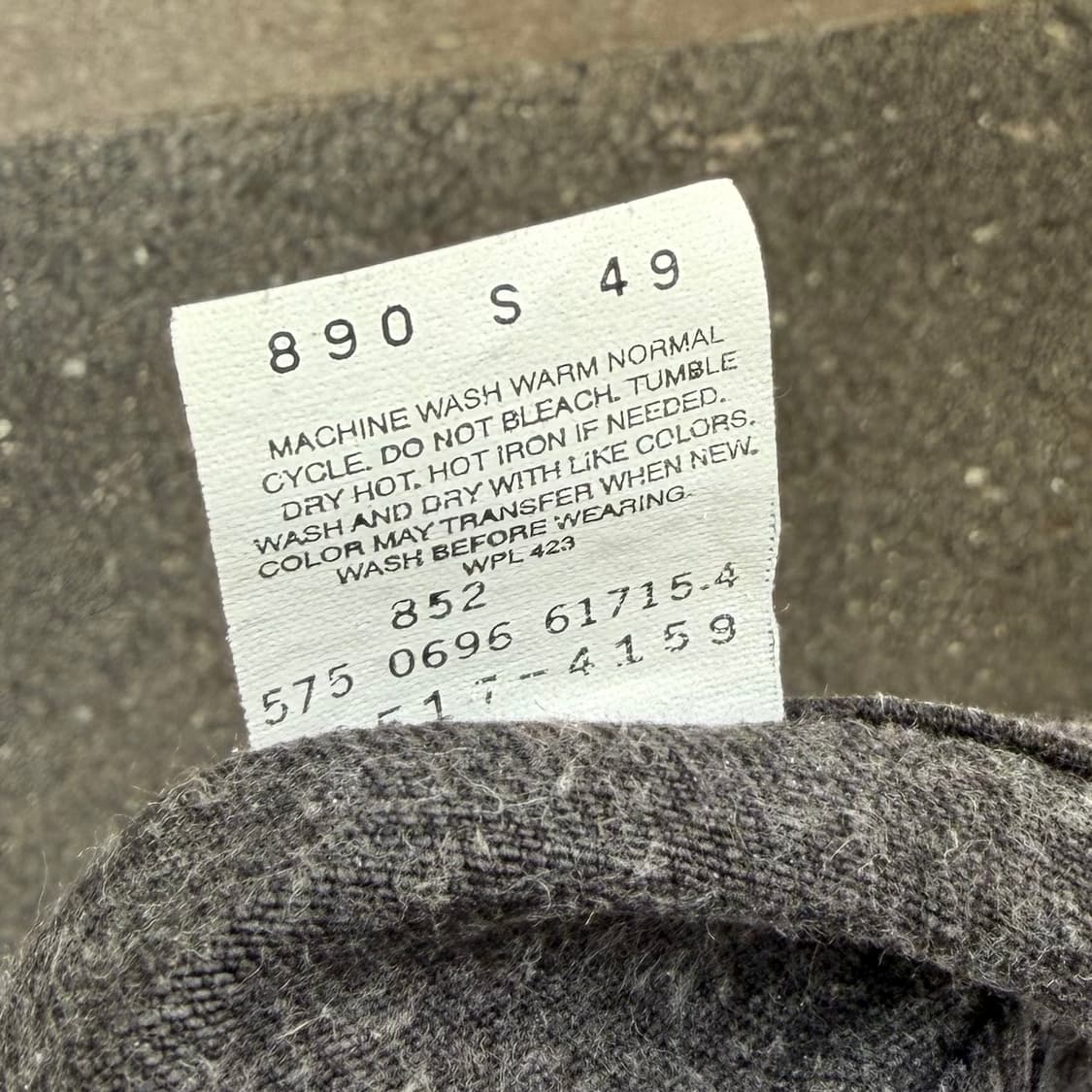 90s USA 빈티지 리바이스 517 블랙 흑청 상품이미지10