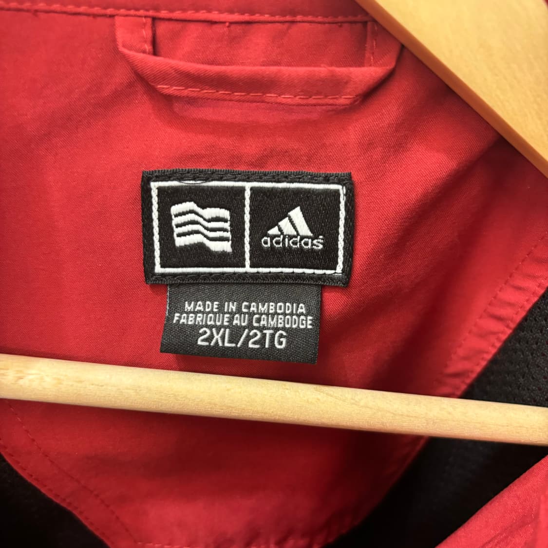 00s 아디다스 올드스쿨 아노락 바람막이 자켓 2XL 상품이미지7