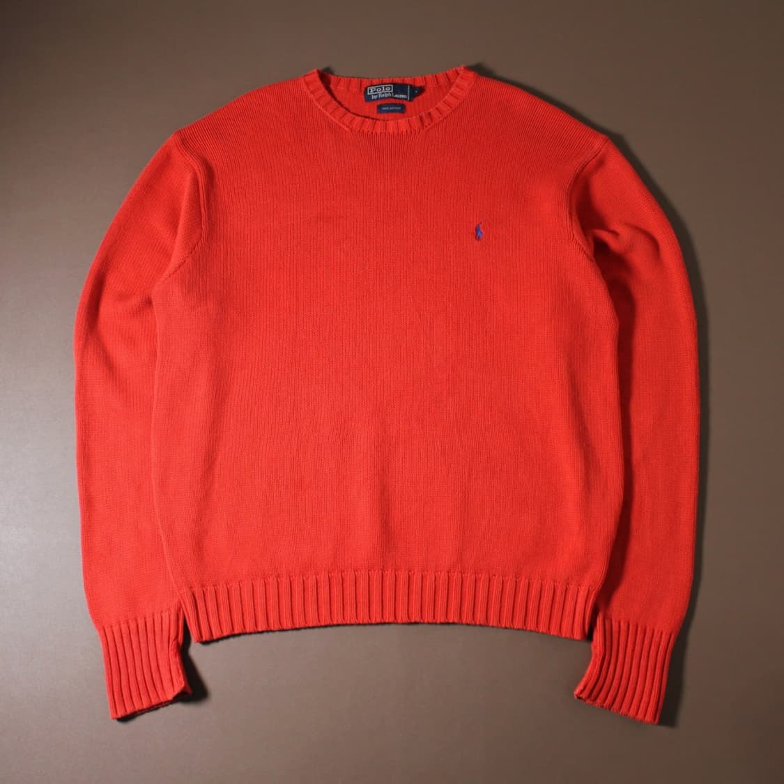 Polo 폴로 랄프로렌 레드 라운드 니트 상품이미지1