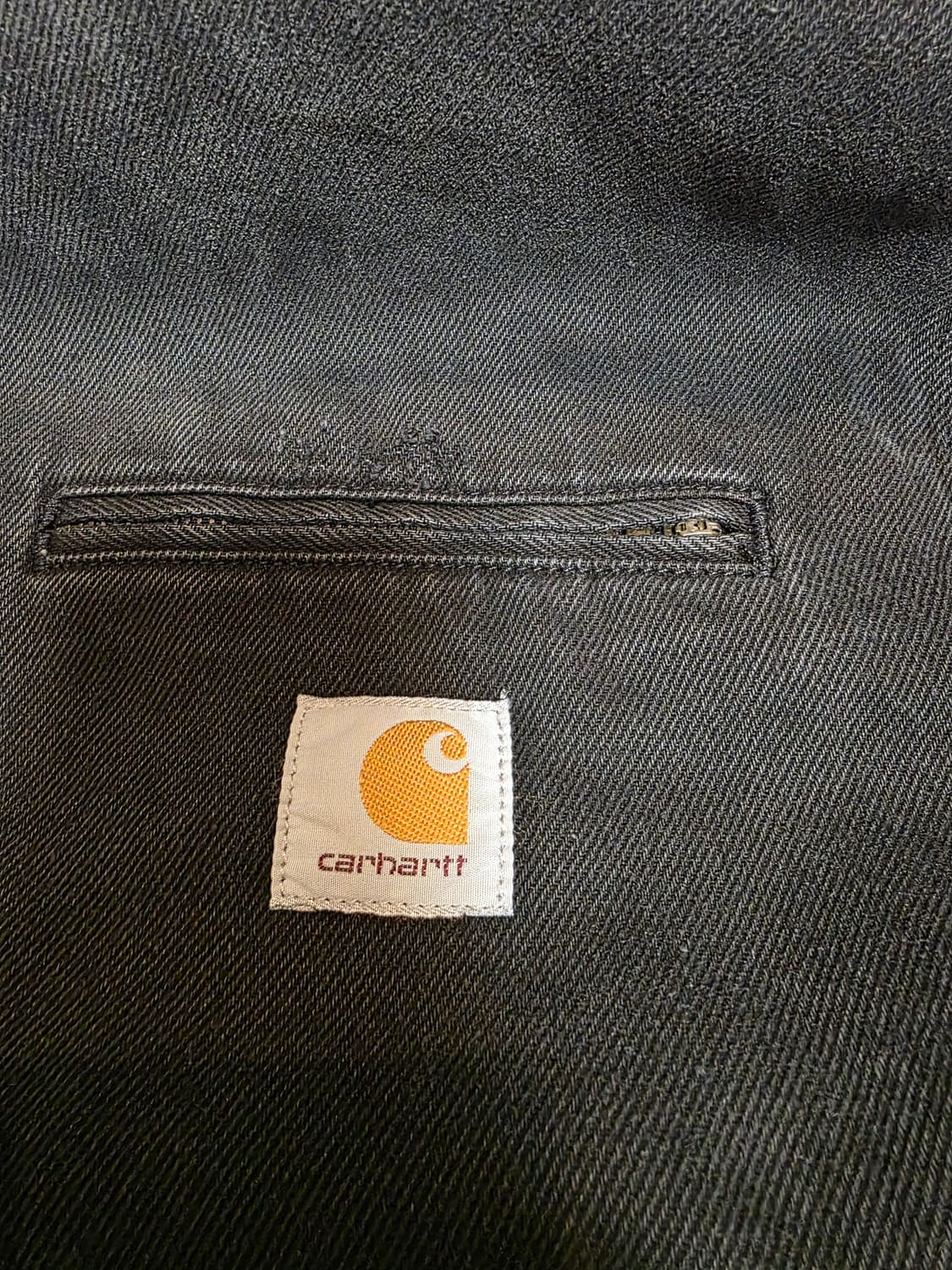 Carhartt WIP OG Detroit Jacket Black Gri 상품이미지9