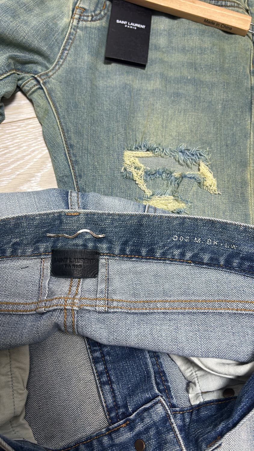 생로랑 16시즌 에디슬리먼 디스진 청데님  상품이미지3
