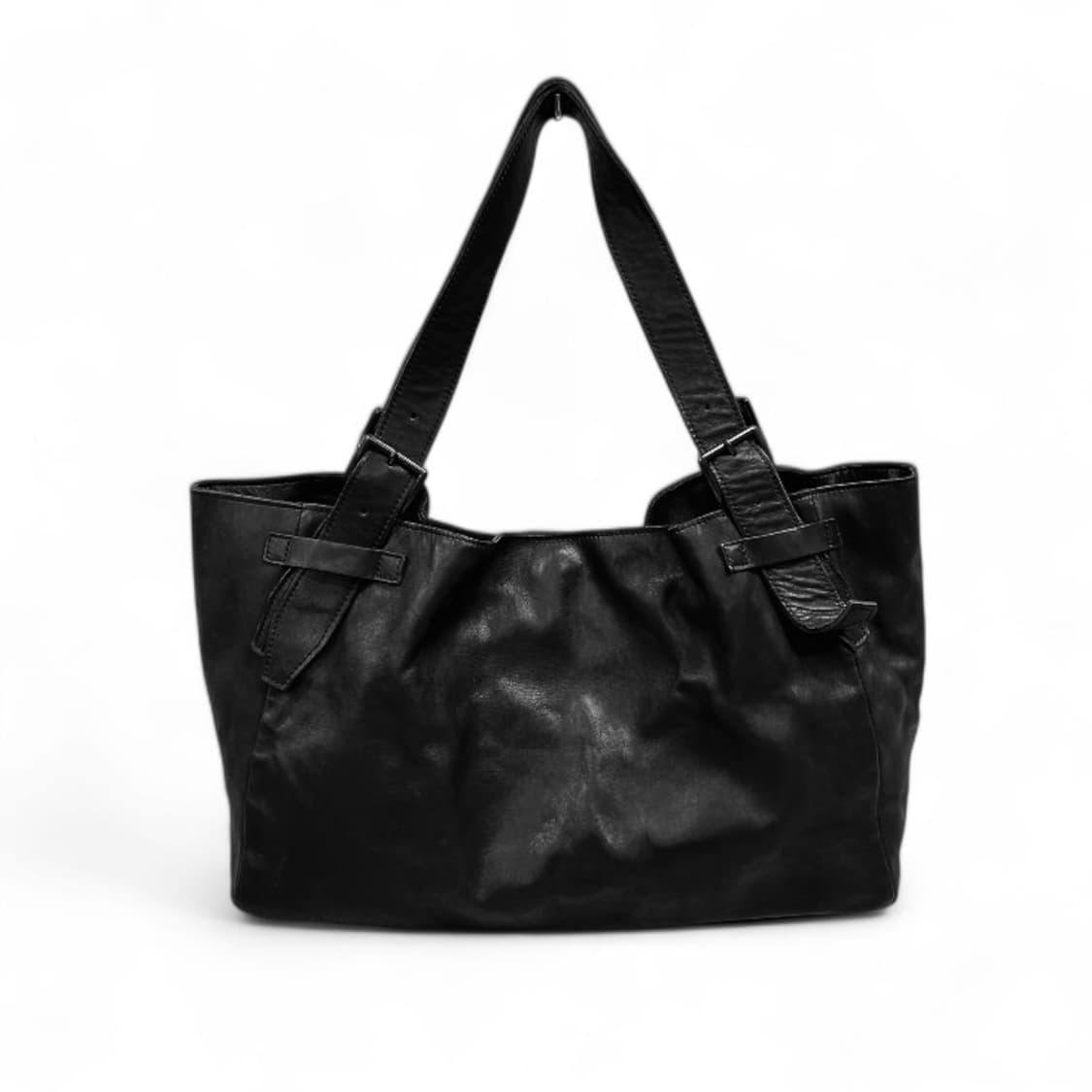 요지 야마모토 소가죽 토트백 상품이미지2