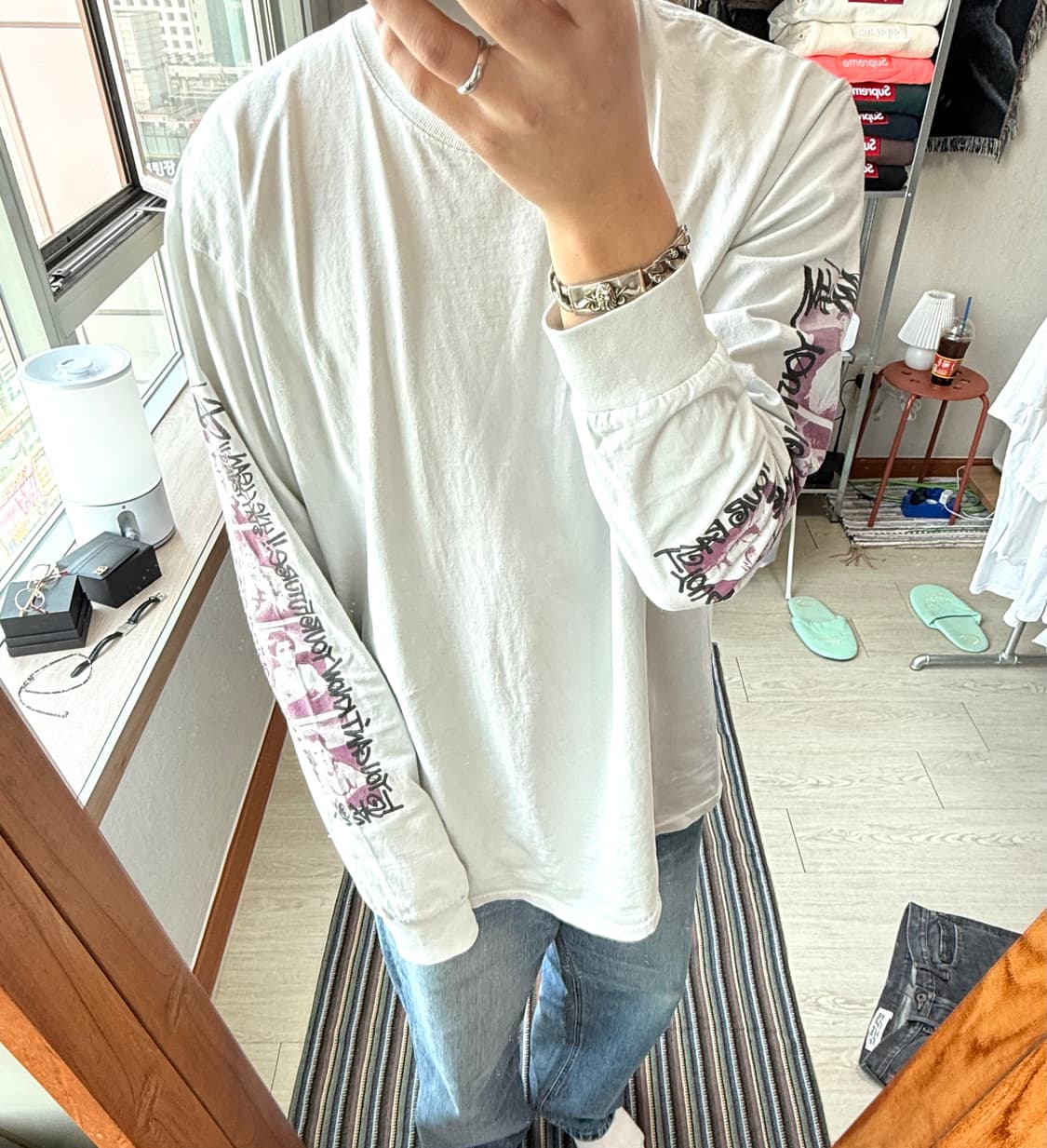 스투시 유스 브리게이드 롱슬리브 상품이미지1