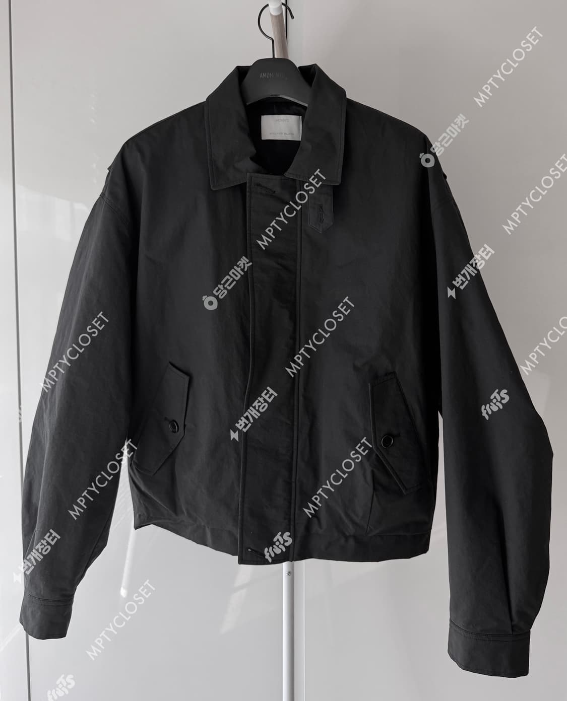 [L] 아모멘토 패디드 자켓 점퍼 블랙 상품이미지1