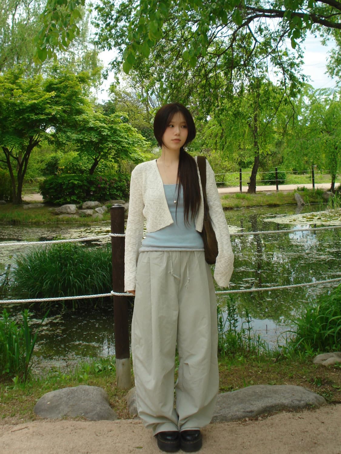 아워캐비넷 space nylon pants 상품이미지1