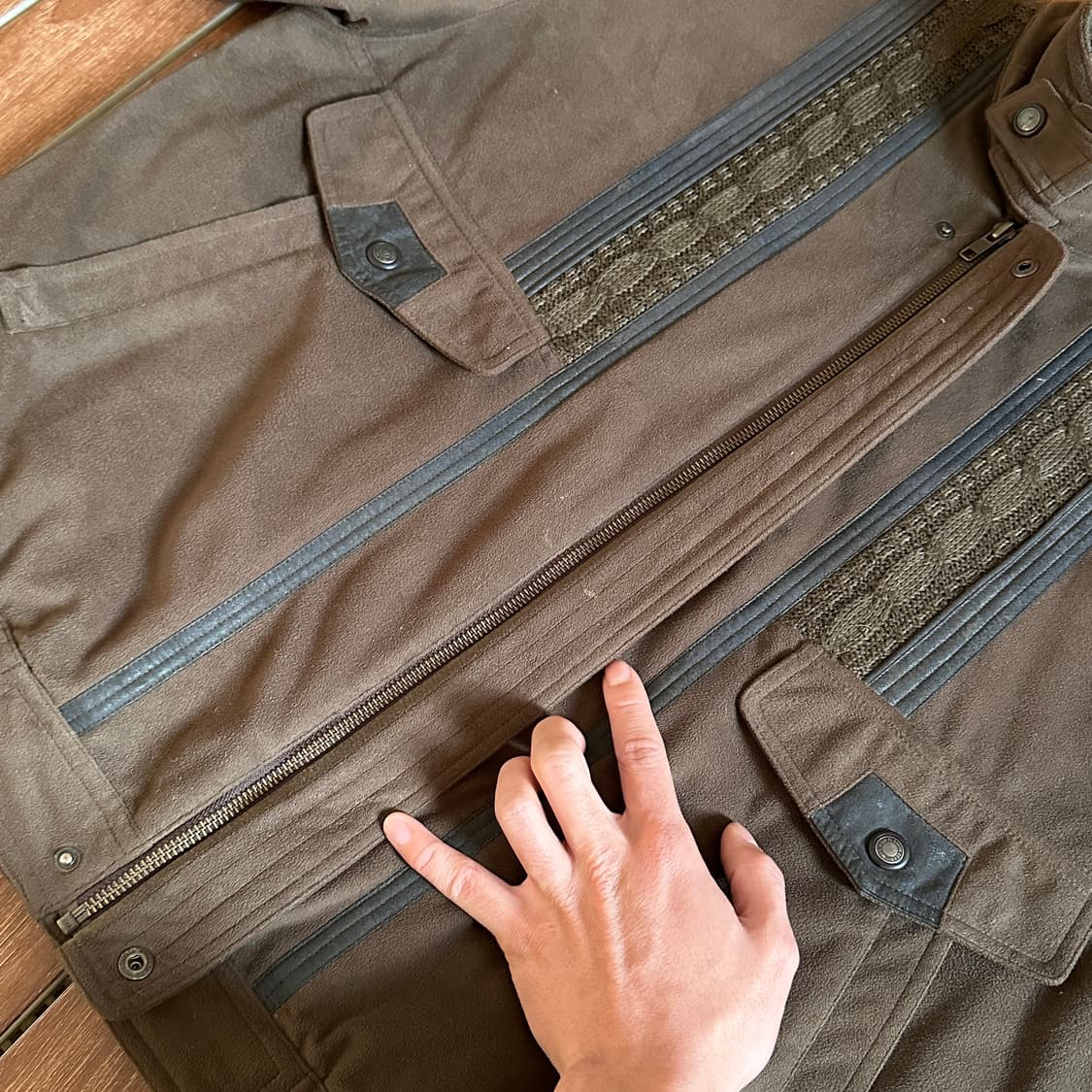 90’s Vintage club fake suede blouson 상품이미지5