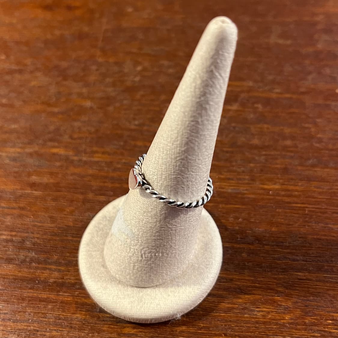 새상품 925 하트꽈배기 은반지 링 상품이미지2