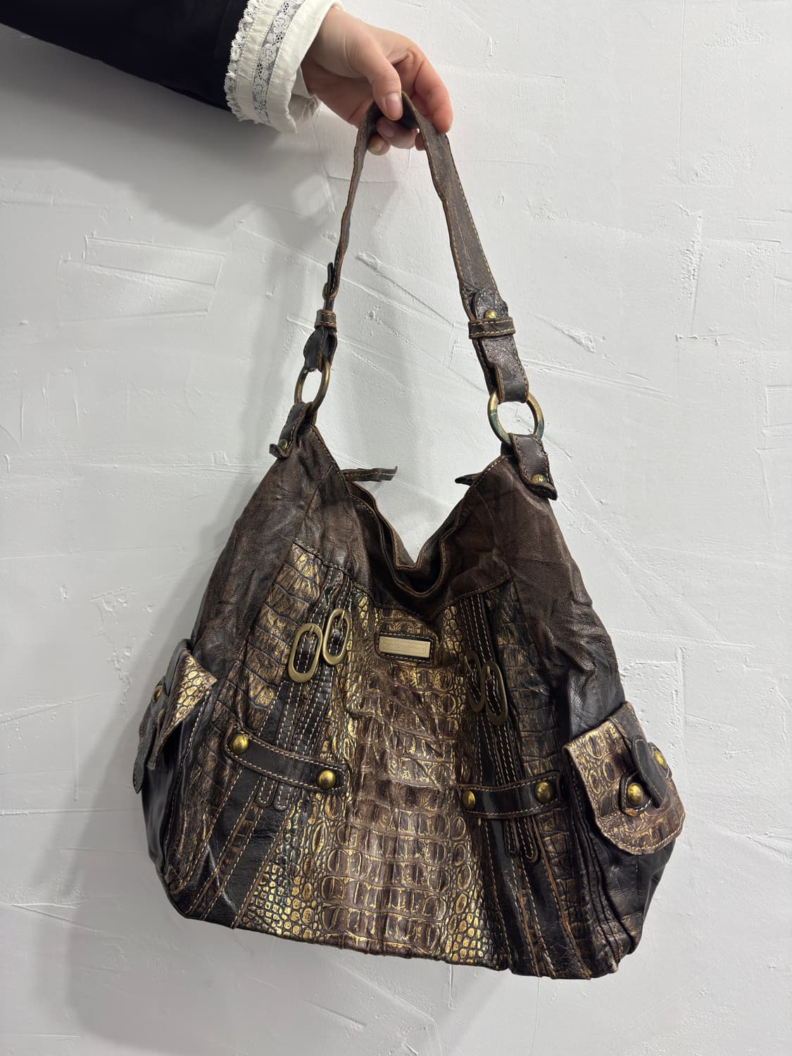 marco buggiani genuine leather bag 상품이미지3