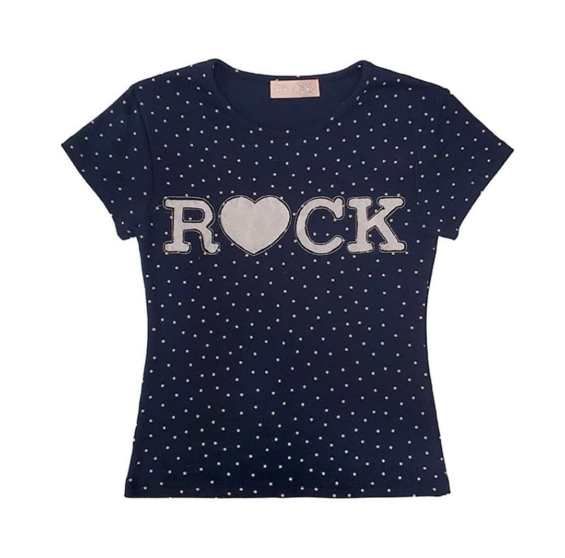 익스파이어드걸 rock star tee navy 상품이미지1