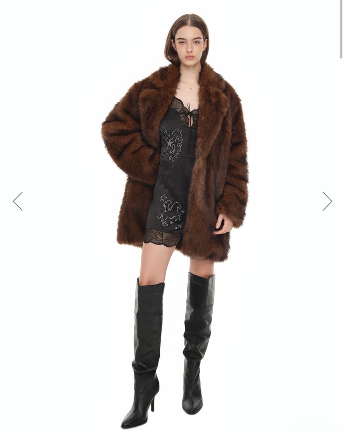 투머치택스 폭스 퍼 자켓  상품이미지3