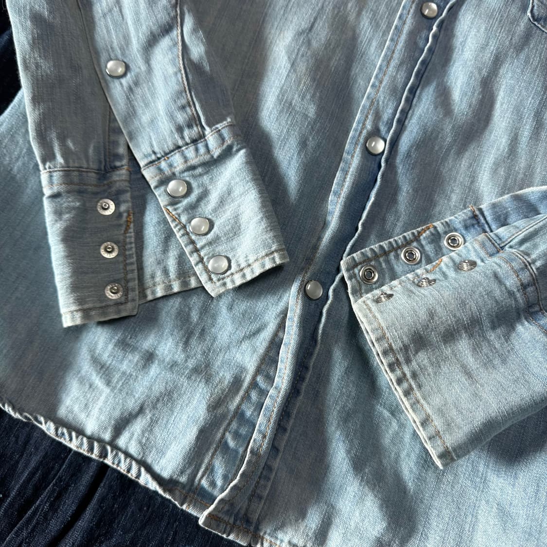 Lee 데님 웨스턴 셔츠 M 상품이미지4