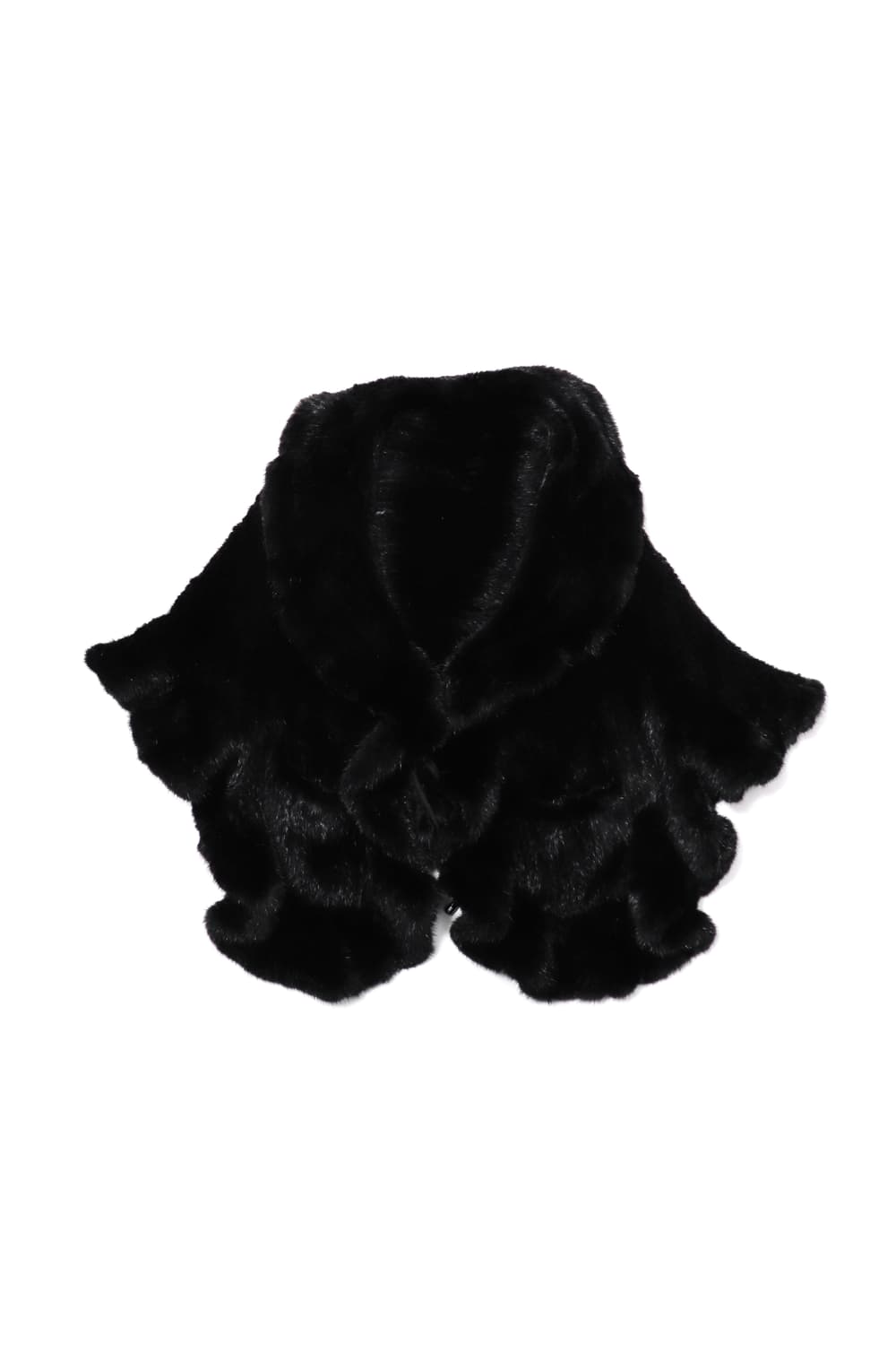  Mink Fur Cape Coat Women Free 상품이미지1