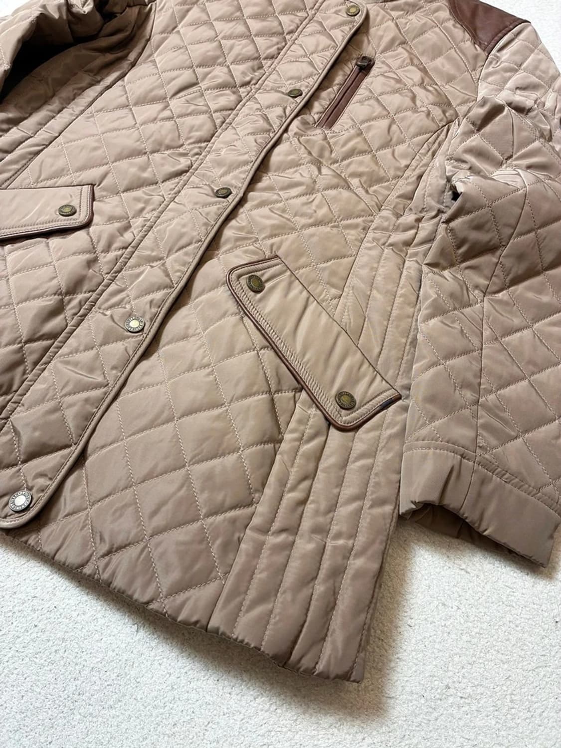 로렌 랄프로렌 00's 배색 퀼팅 자켓 PN7886 상품이미지4