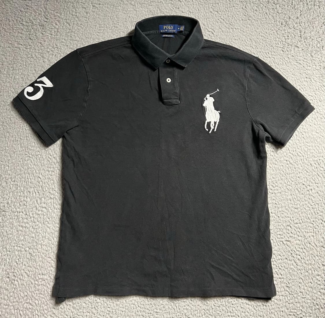 폴로 랄프로렌 빅 포니 카라티 블랙 상품이미지1