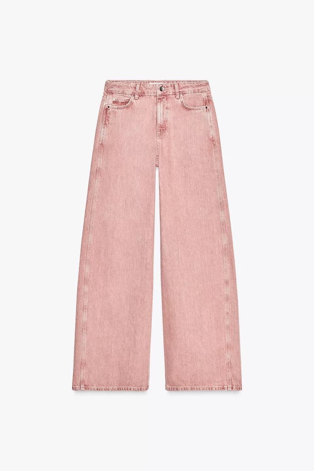 ZARA 자라 와이드 레그 미드라이즈 데님진 상품이미지5