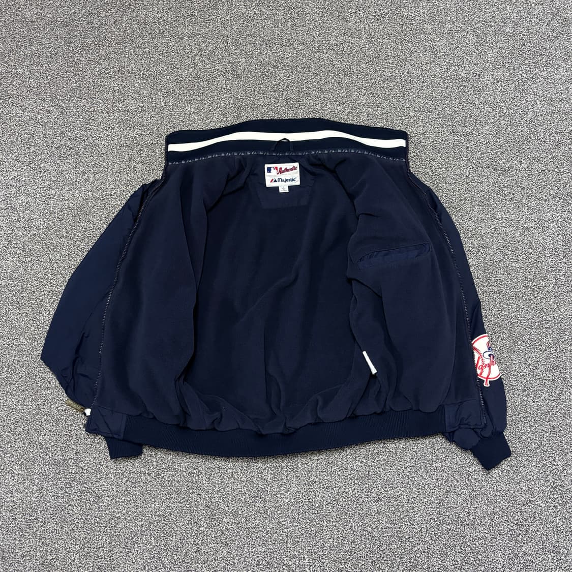 90s 빈티지 마제스틱 양키스 덕아웃 자켓 상품이미지3