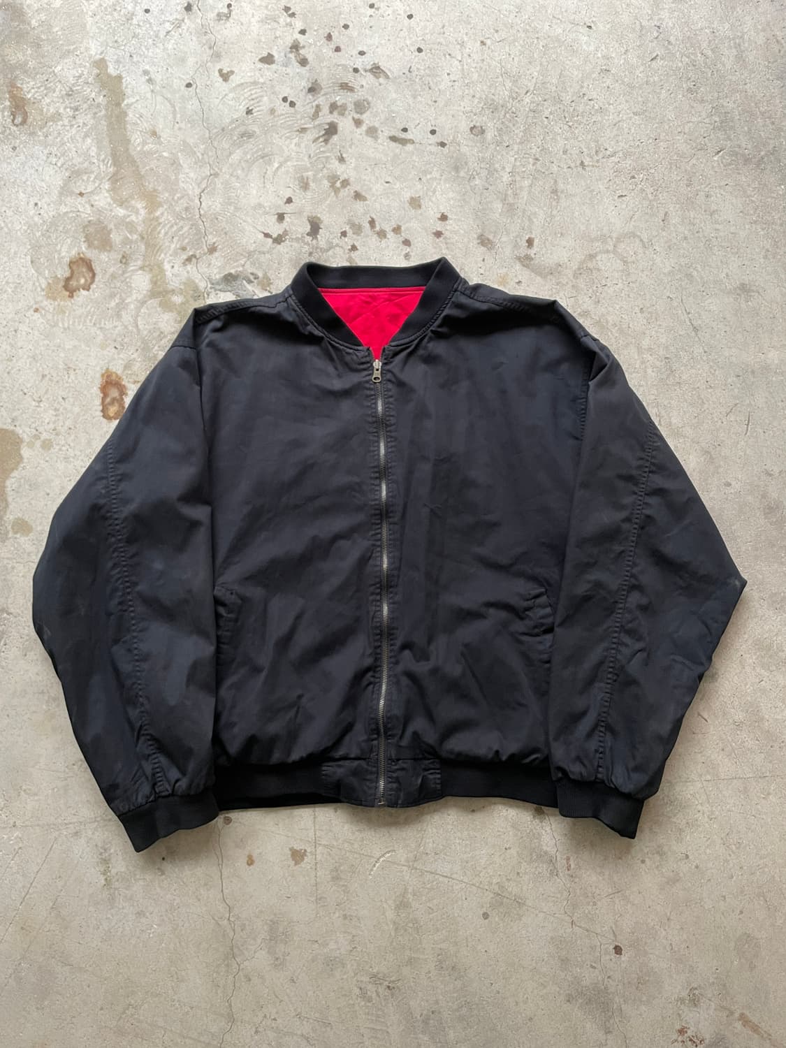 90s Marlboro Reversible Bomber Jacket 상품이미지4