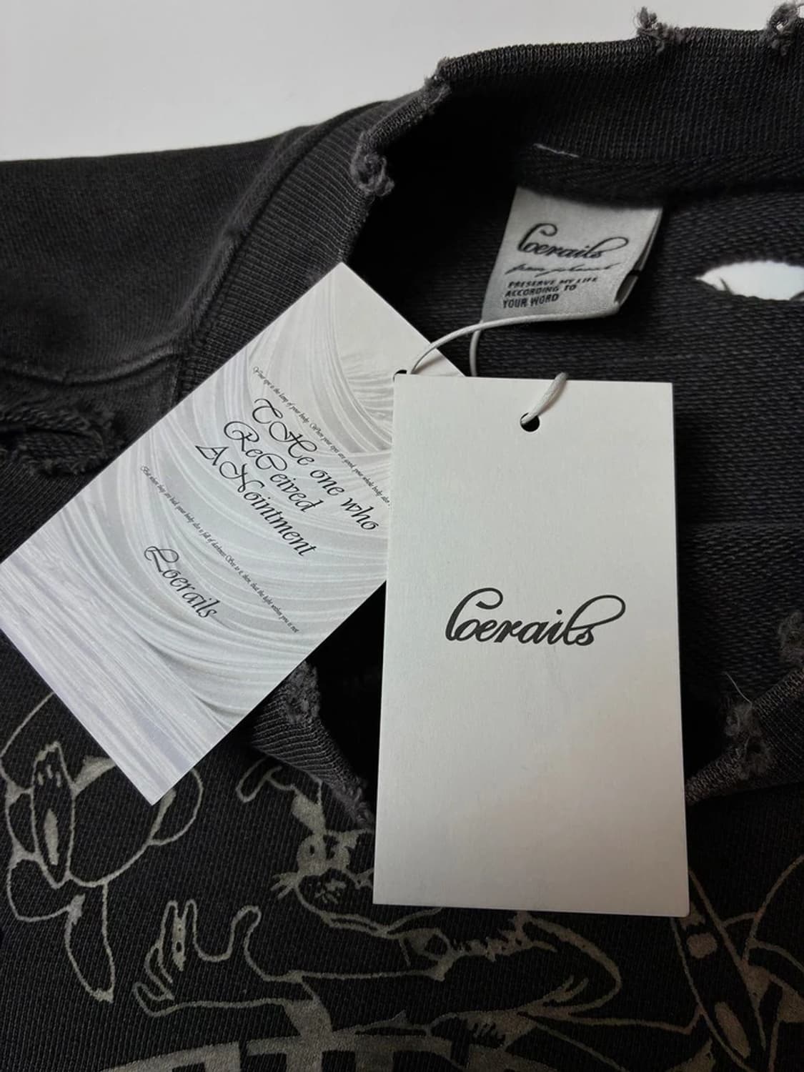 로레일즈 Loerails 23FW 크롭 스웻 셔츠 PN8722 상품이미지7