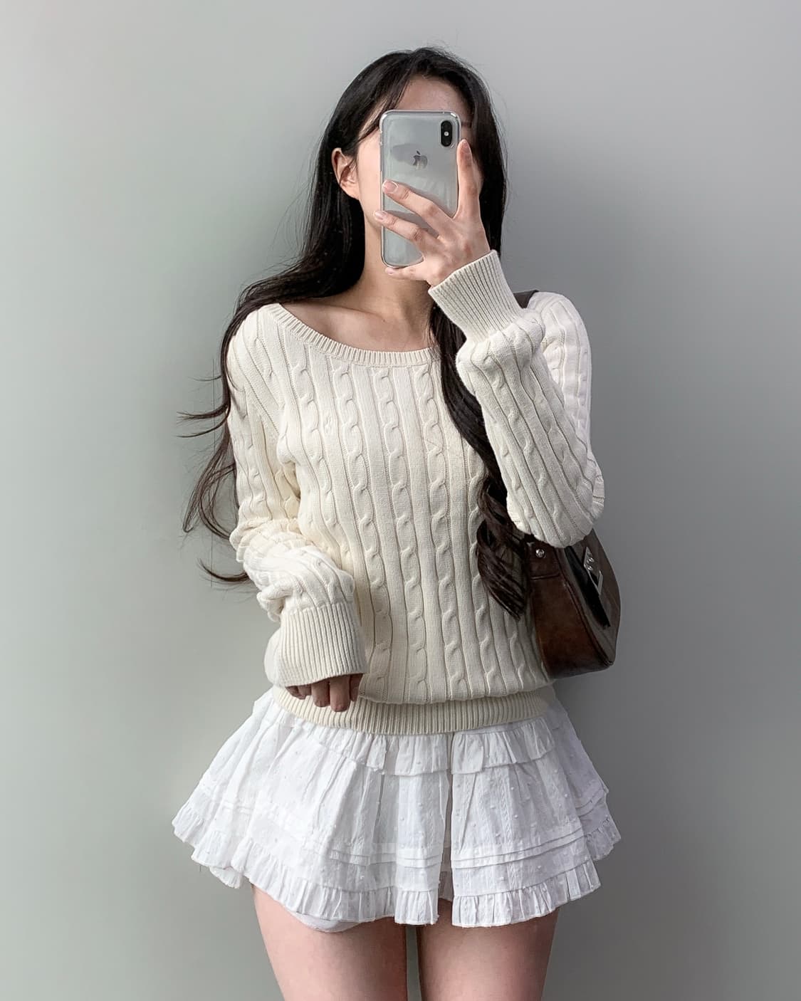 폴로 보트넥 니트 상품이미지2