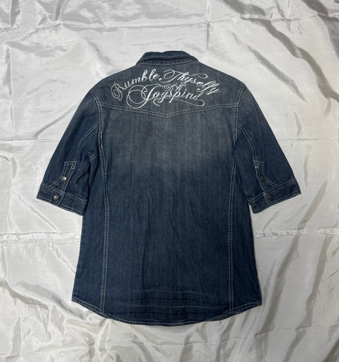 ”In the Attic“ Short Denim Jacket 상품이미지4