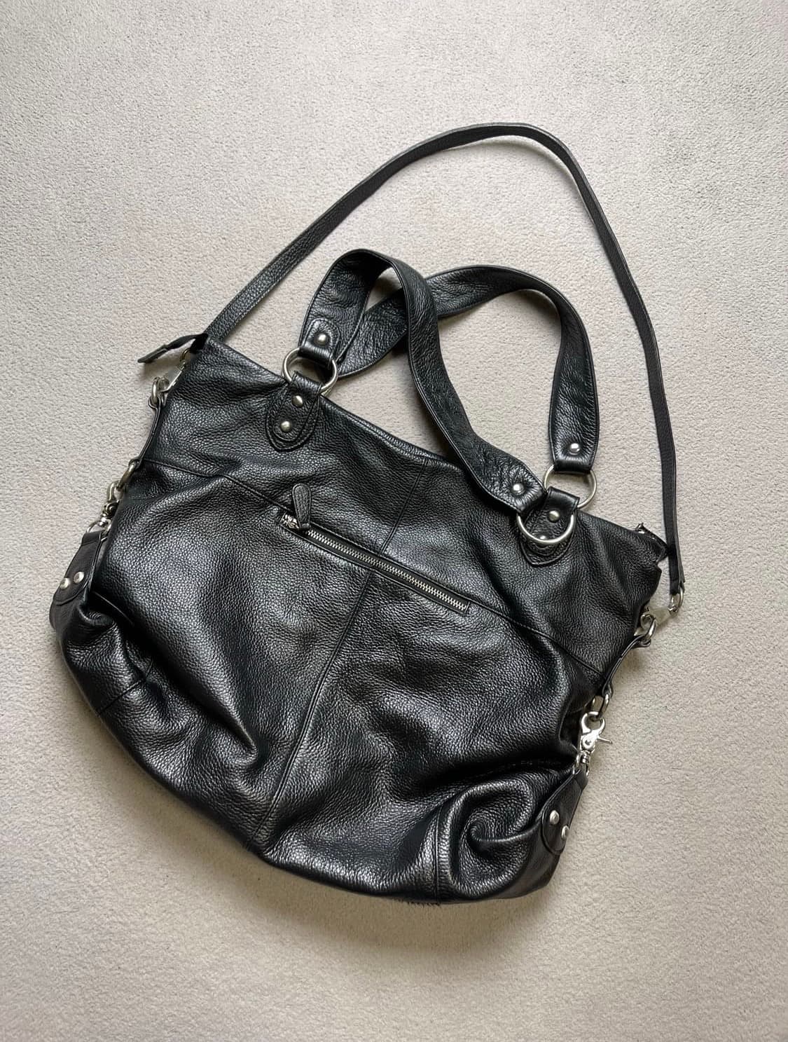 빈티지 양가죽 숄더 크로스백 상품이미지2