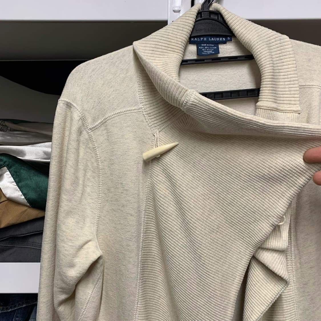 [S] 랄프로렌 숄카라 롱가디건 상품이미지3